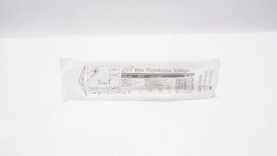 Wuxi Yushou Medical 100000000171 DPS Bare Hypodermic Syringe 3mL